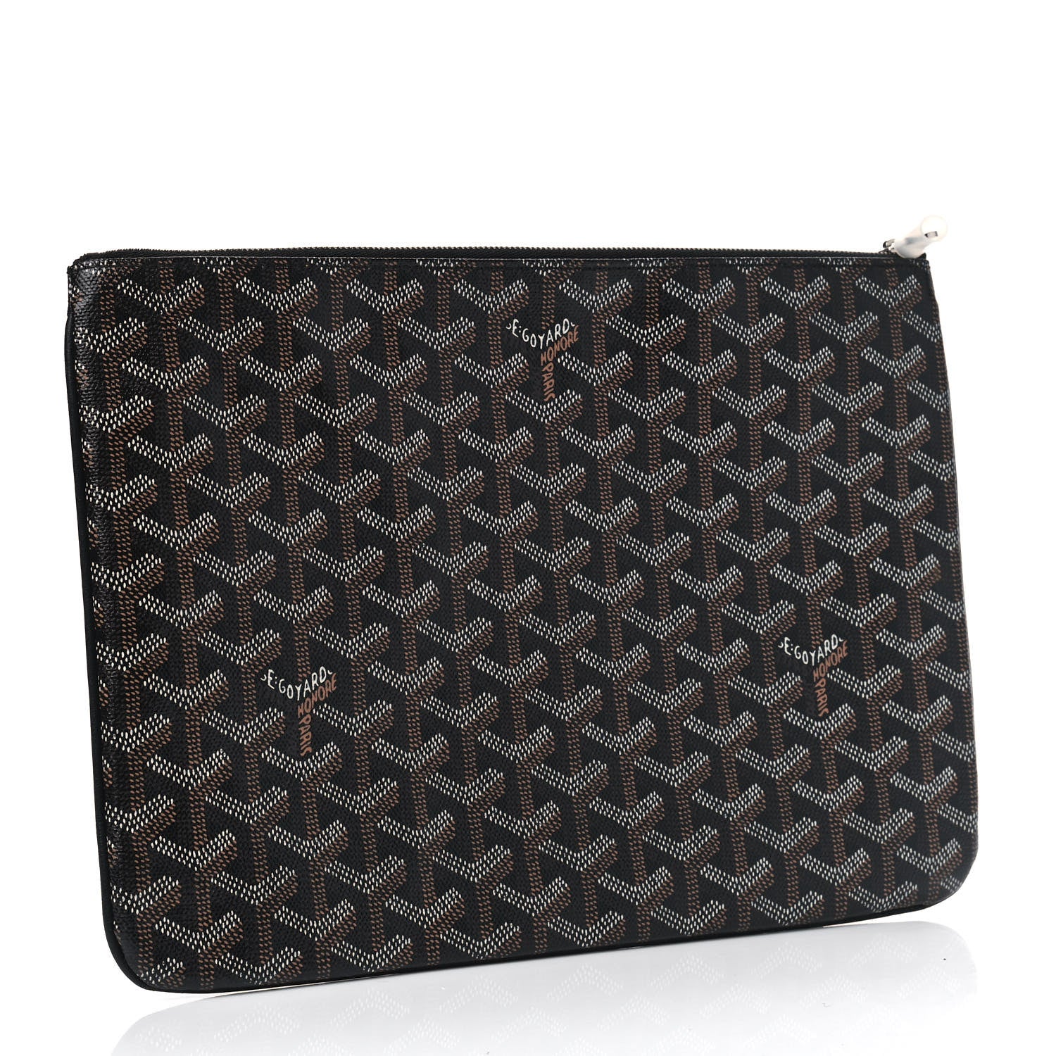 Goyard Goyardine Senat Pochette MM Black 2 of 6