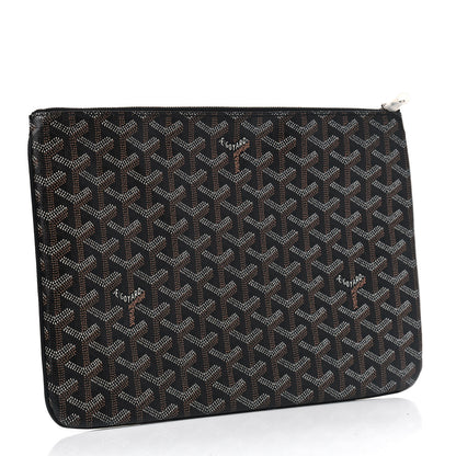 Goyard Goyardine Senat Pochette MM Black 2 of 6