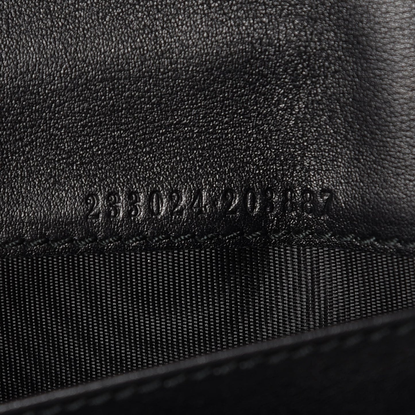 Guccissima Twins Continental Flap Wallet Black