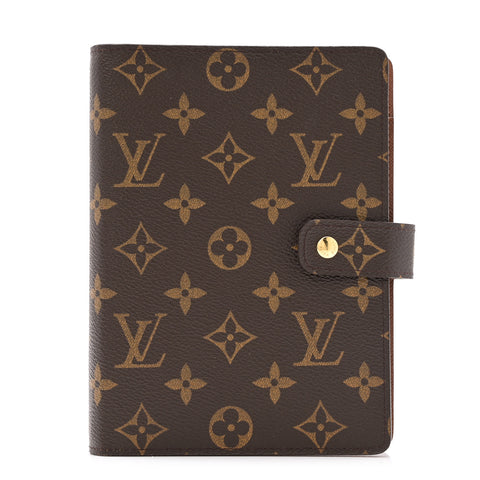 Monogram Medium Ring Agenda Cover