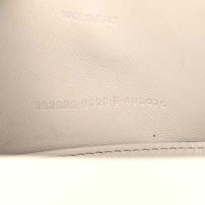 Balenciaga Shiny Box Calfskin Hourglass Top Handle Bag XS Chalky White 8 of 15