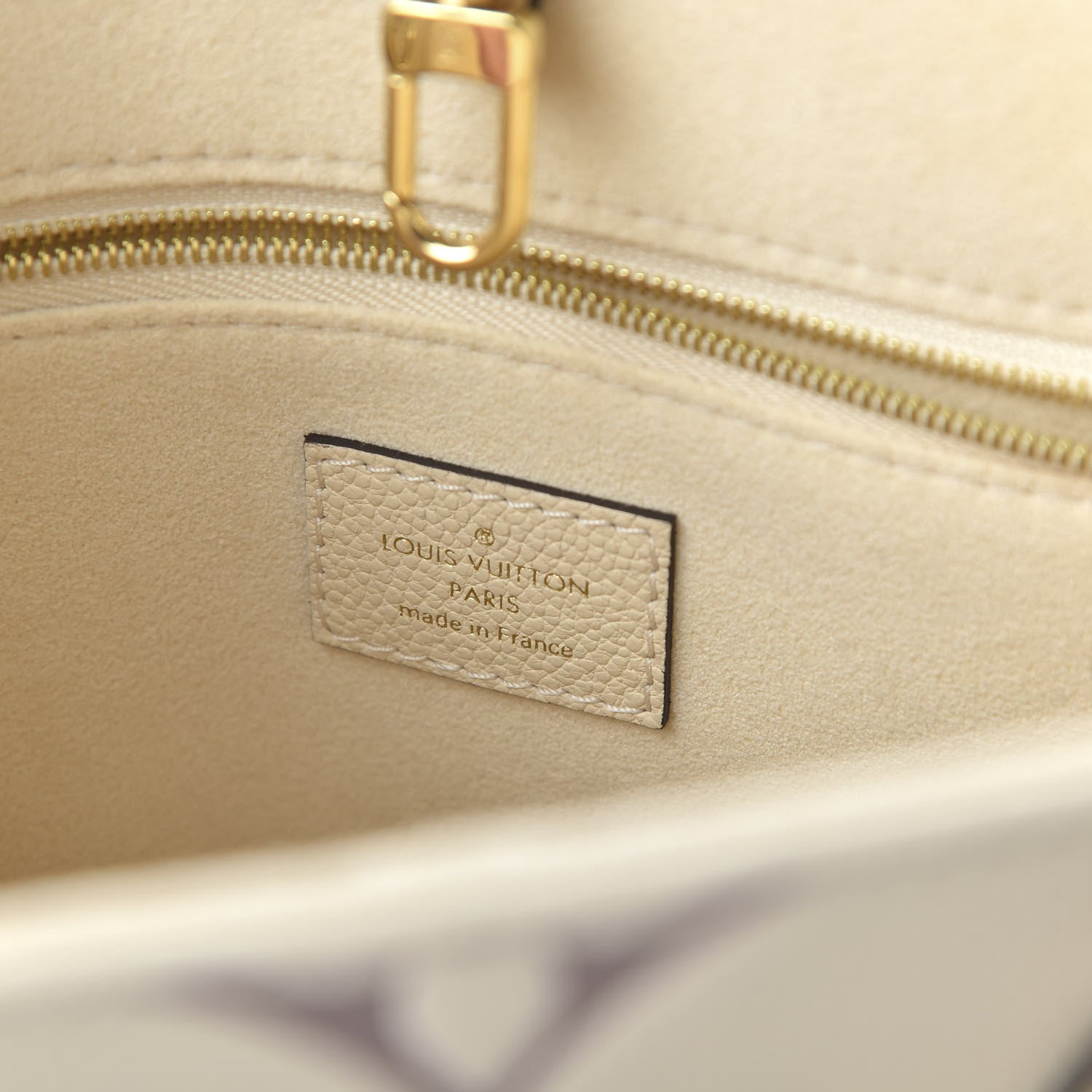 Louis Vuitton Empreinte Monogram Giant Onthego PM Creme Bois De Rose 8 of 10