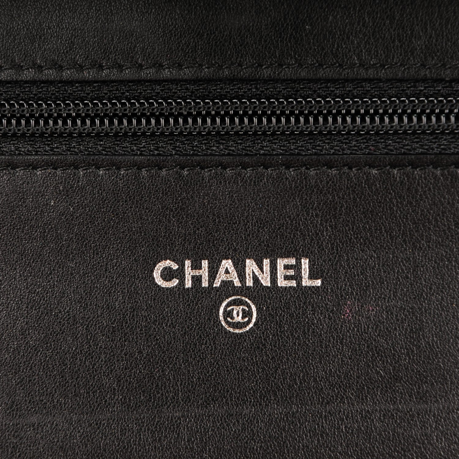 Chanel Patent Quilted Brilliant Wallet On Chain WOC Black 5 of 8