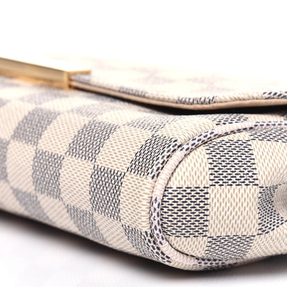 Louis Vuitton Damier Azur Favorite MM 11 of 14