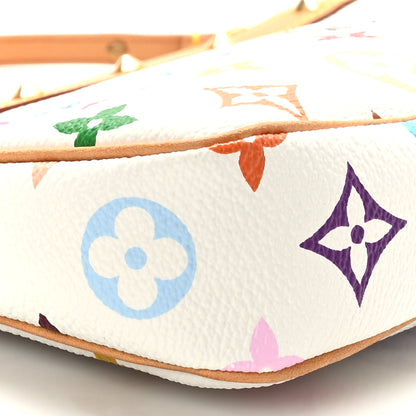 Louis Vuitton Monogram Multicolor Pochette Accessories White 8 of 9