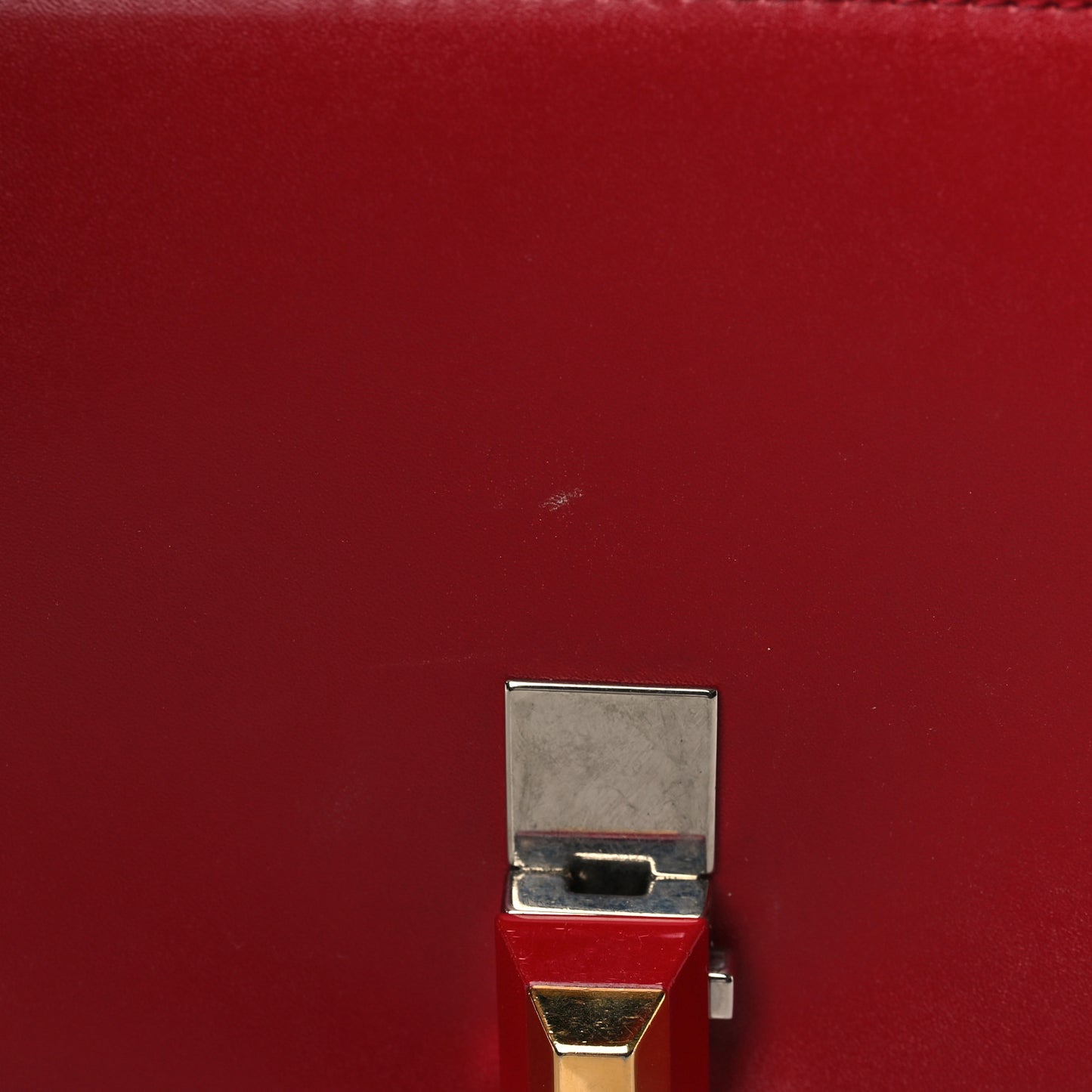 Vitello Liberty Shiny Nappa Lace Up Bow Small Kan I Shoulder Bag Fragola