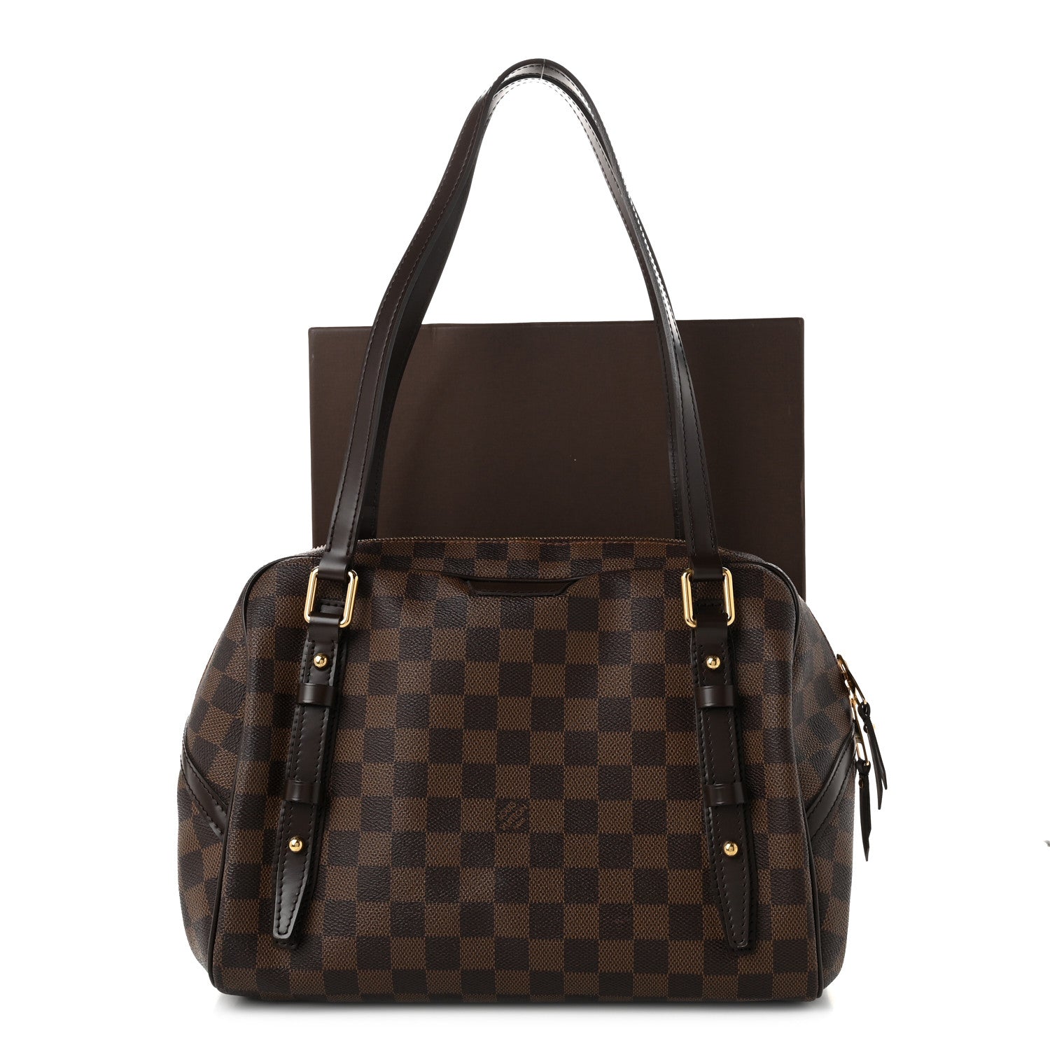 Louis Vuitton Damier Ebene Rivington GM 9 of 9