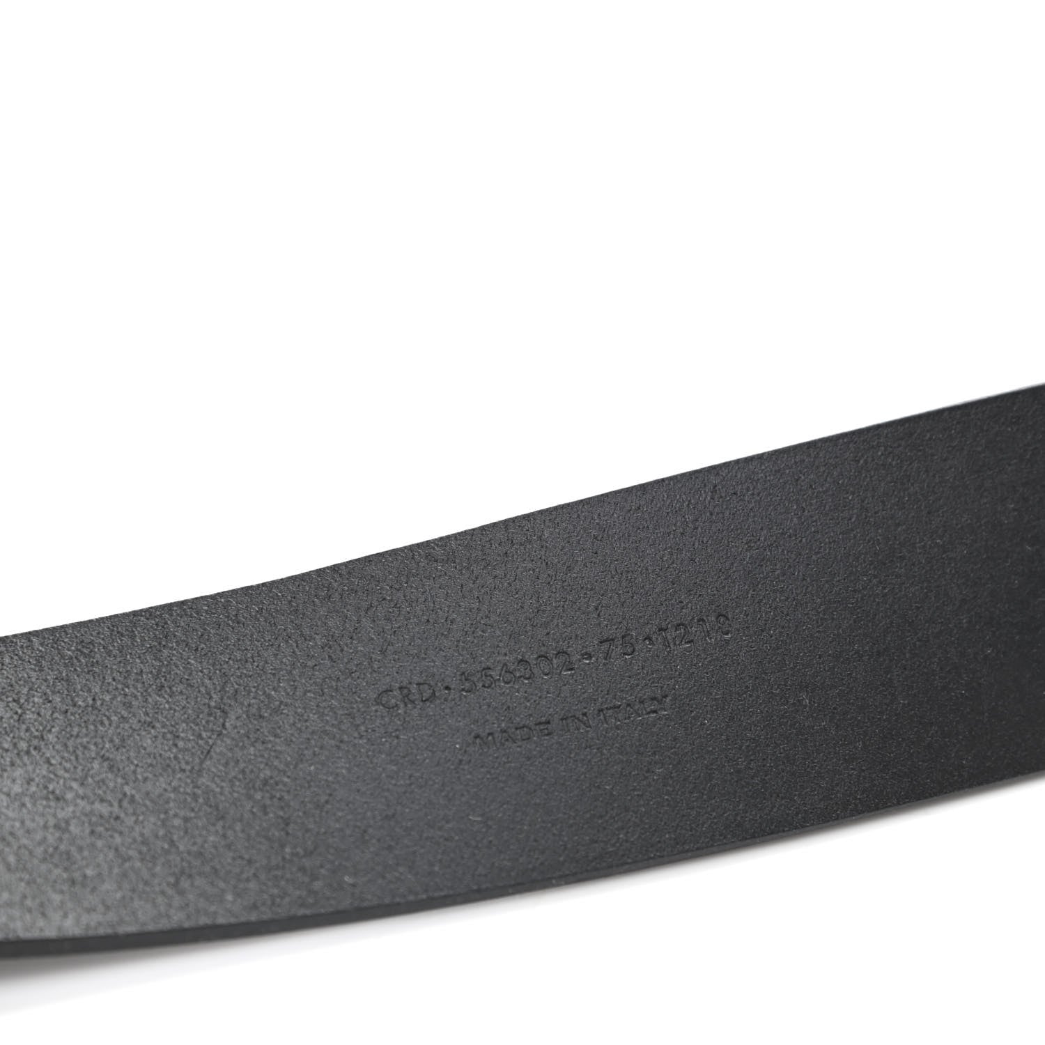 Saint Laurent Calfskin Heart Belt 75 30 Black 4 of 6