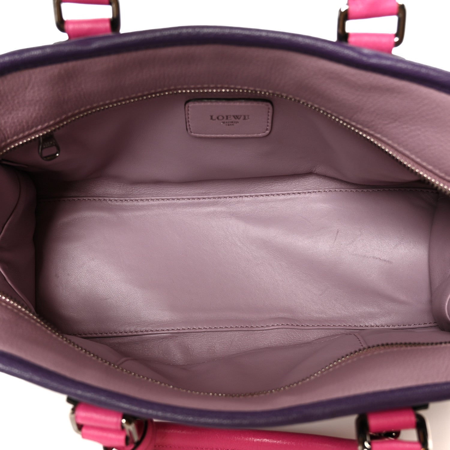 Loewe Goatskin Amazona 28 Purple 5 of 9