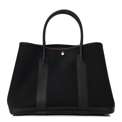 Hermes Toile Negonda Garden Party Tote 36 MM Black 1 of 4