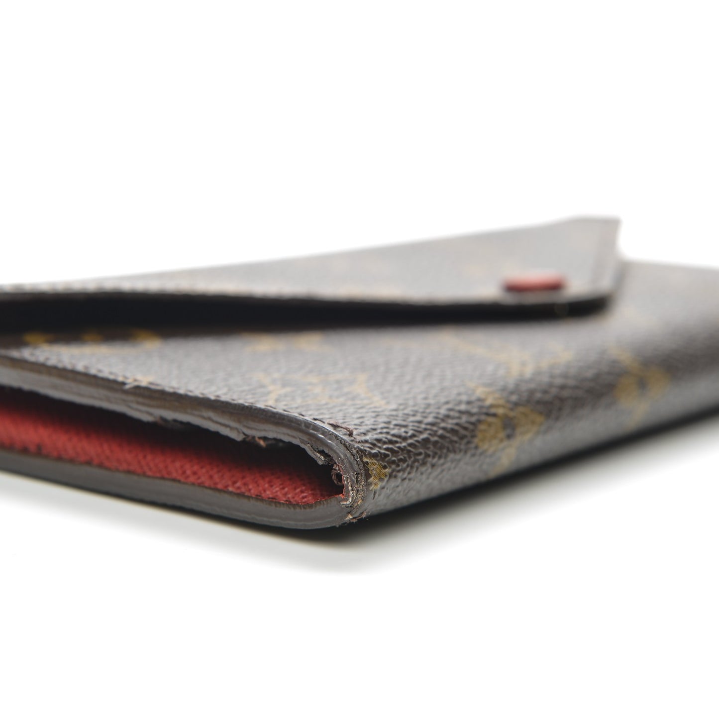 Monogram Josephine Wallet Red