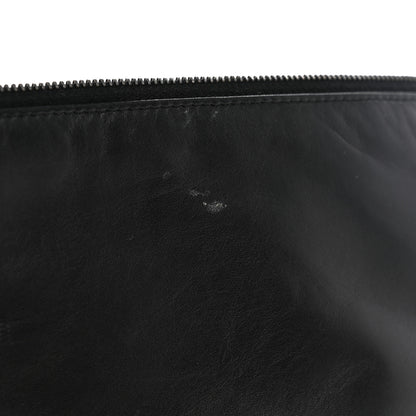 Chanel Lambskin Patent Quilted Large Cosmetic Case Black 8 of 11