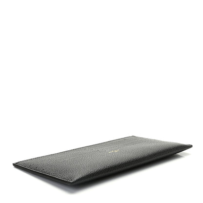 Louis Vuitton Calfskin Felicie Chain Wallet Card Holder Insert Black 4 of 7