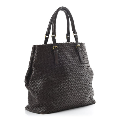 Bottega Veneta Nappa Intrecciato Medium Seamless Tote Ebano 2 of 9
