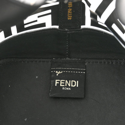 Fendi TPU FF Vitello Grace F is Fendi Grande Mon Tresor Bucket Bag Black 6 of 10