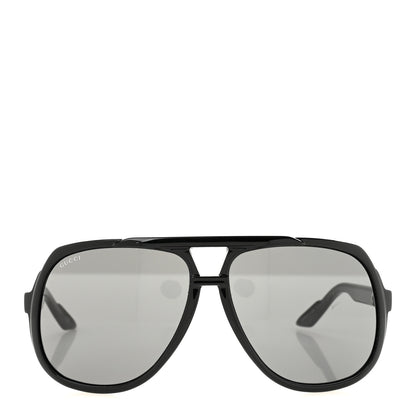Gucci Acetate Aviator Web Sunglasses GG 1622/S Black 2 of 8