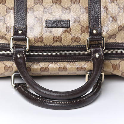 Gucci Crystal Monogram Medium Joy Boston Dark Brown 12 of 16