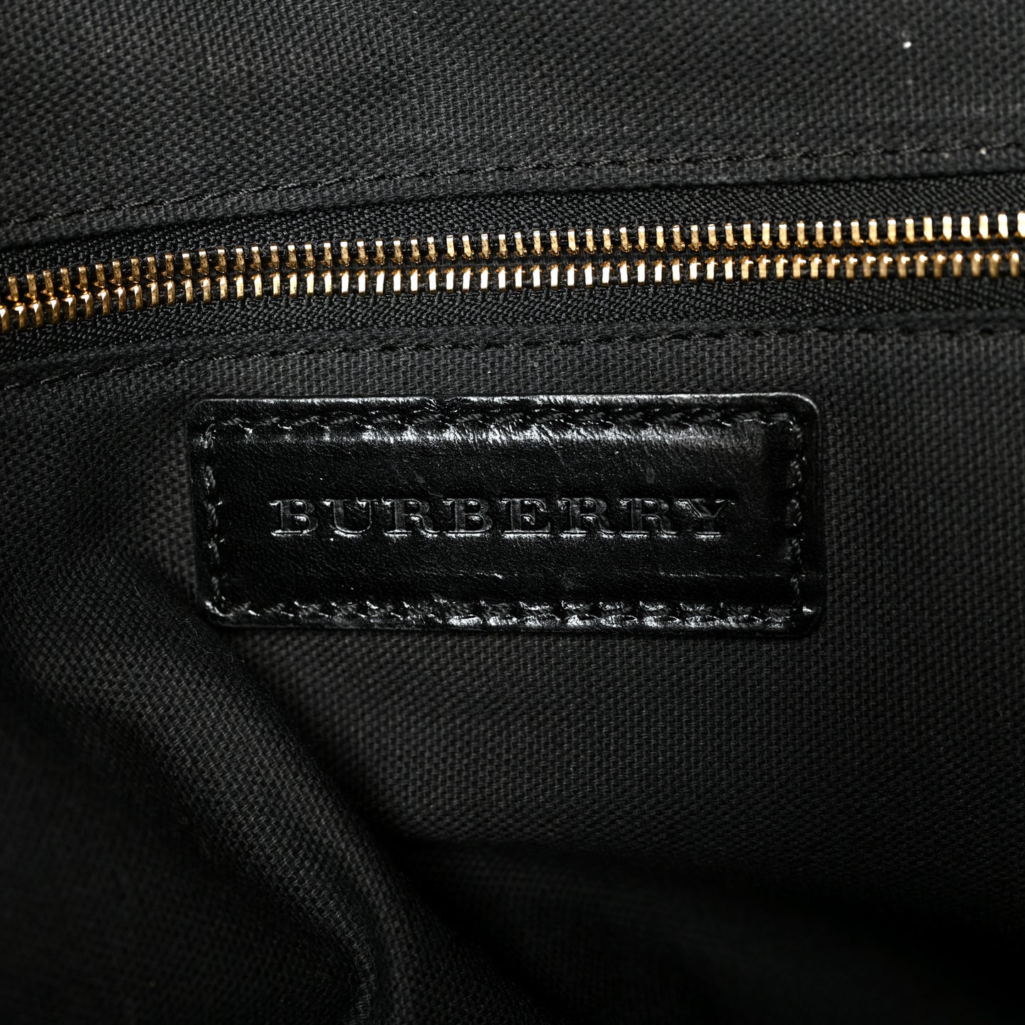 Bridle Calfskin House Check Small Orchard Bowling Bag Black