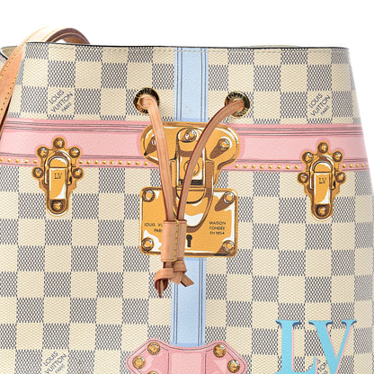 Louis Vuitton Damier Azur Summer Trunks Neonoe 7 of 10