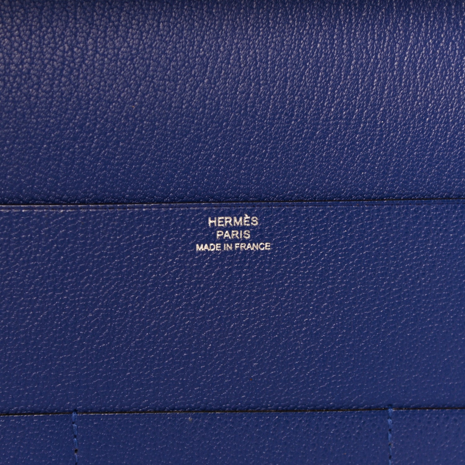 Hermes Togo E-Zip iPad Mini Notebook Cover Bleu Electrique 6 of 12