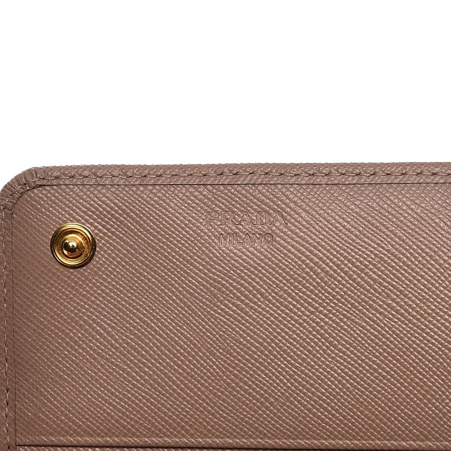 Saffiano Metal Continental Flap Wallet Cammeo
