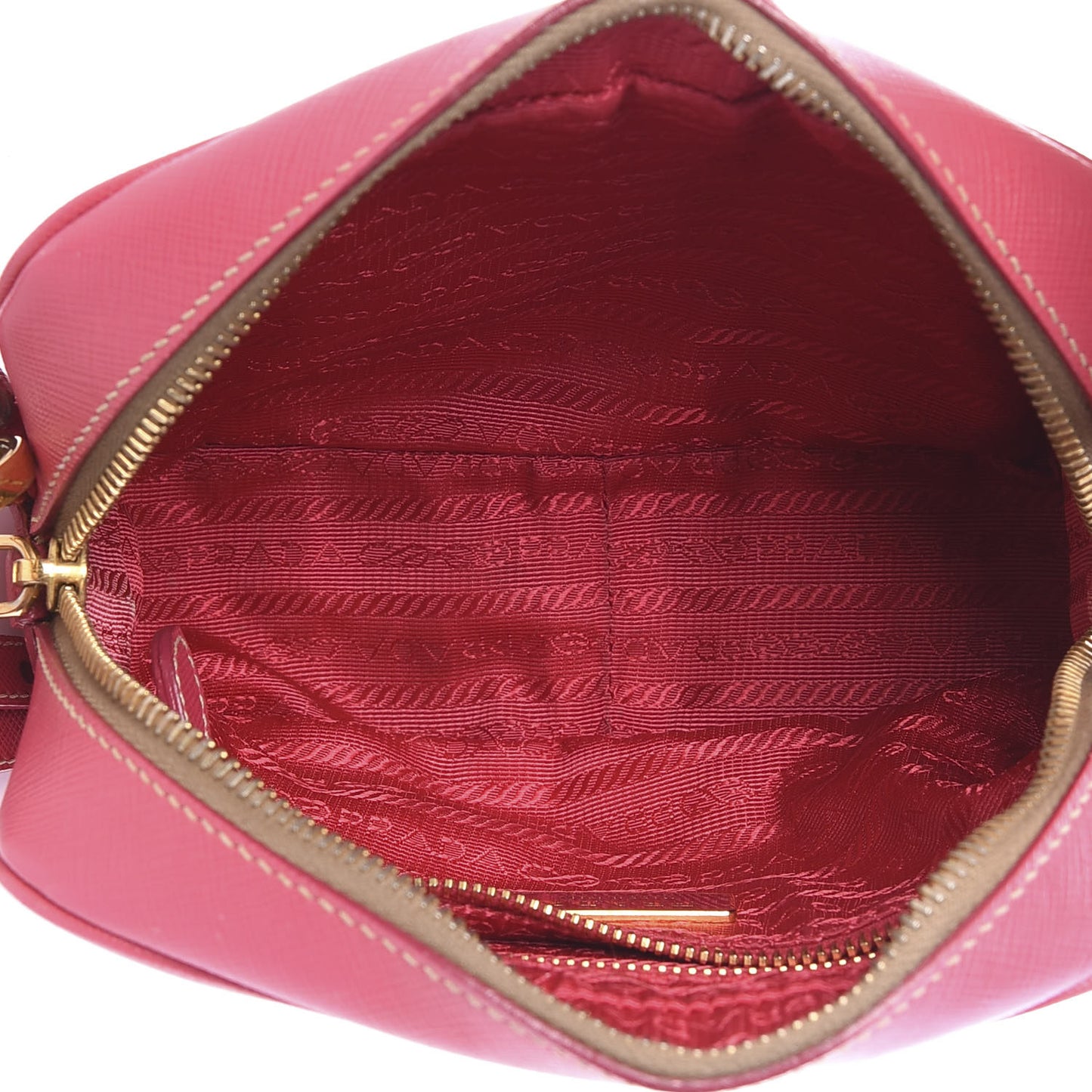 Saffiano Camera Crossbody Peonia