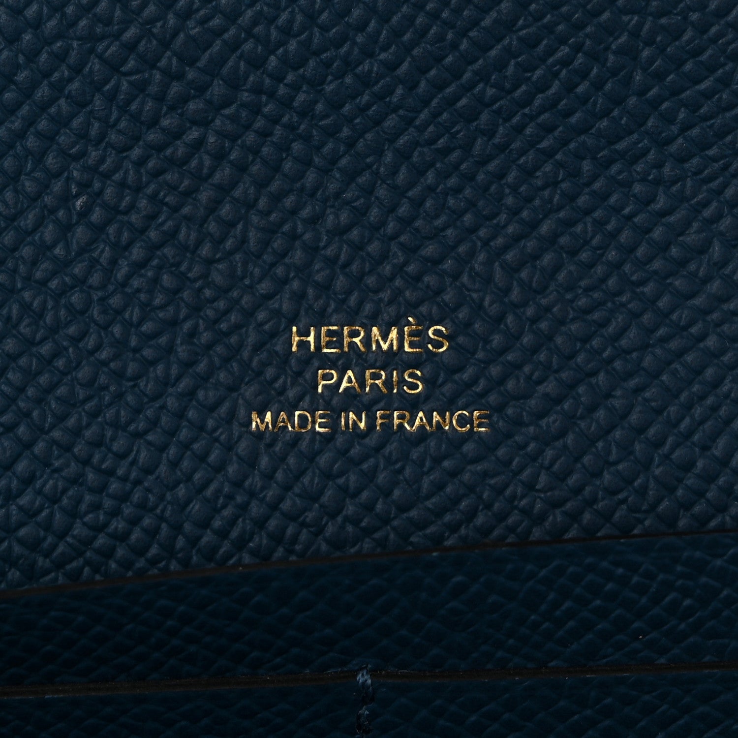 Hermes Epsom Maillon Wallet To Go Bleu France 6 of 11