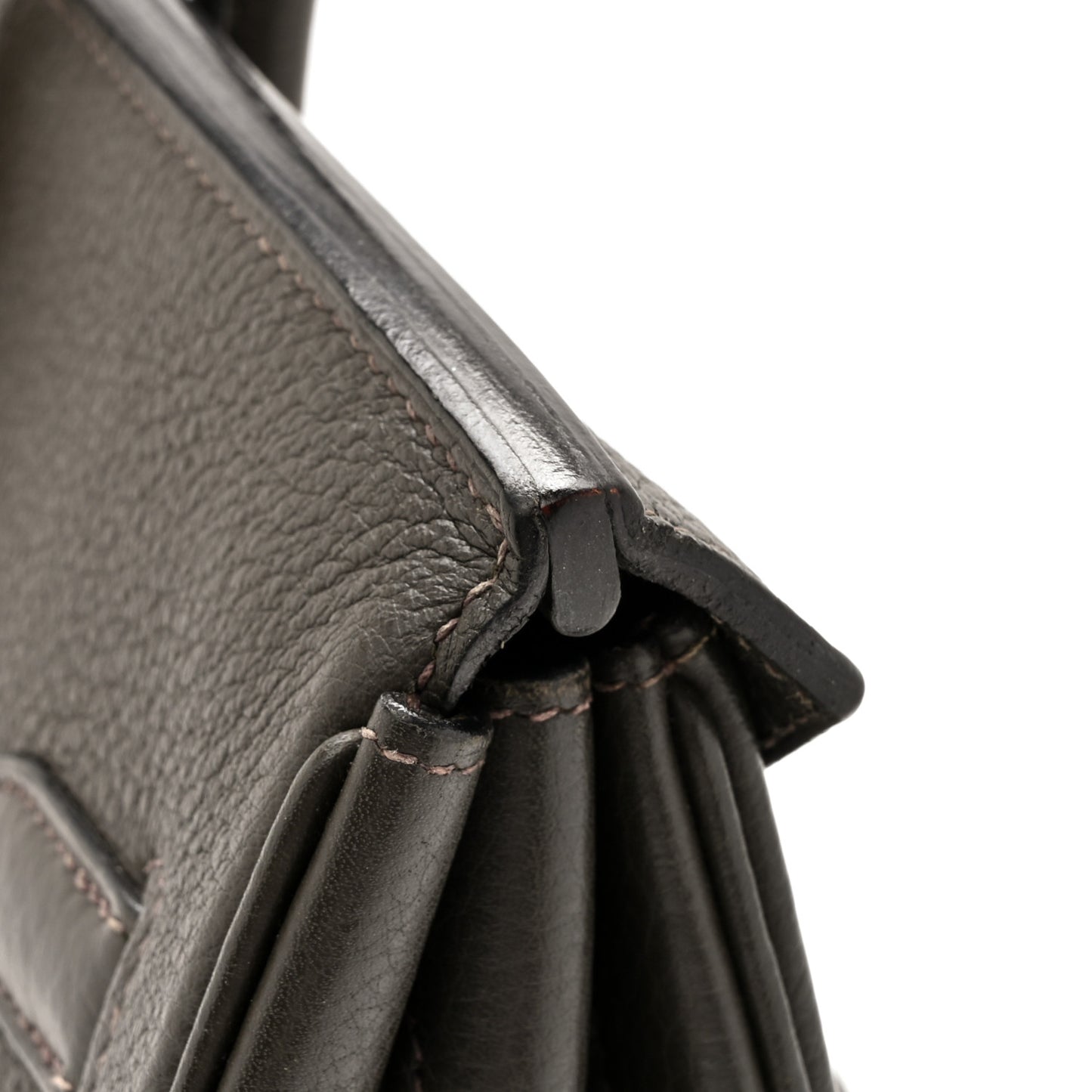 Togo Birkin 35 Vert Bronze