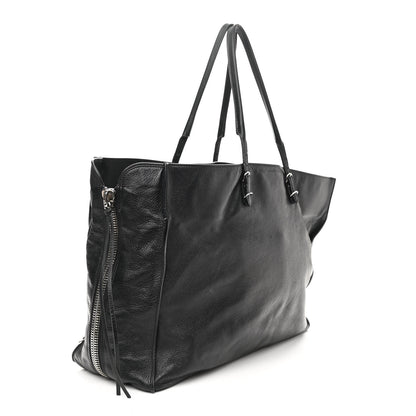 Balenciaga Supple Calfskin Papier A4 Zip Around Tote Black 2 of 10
