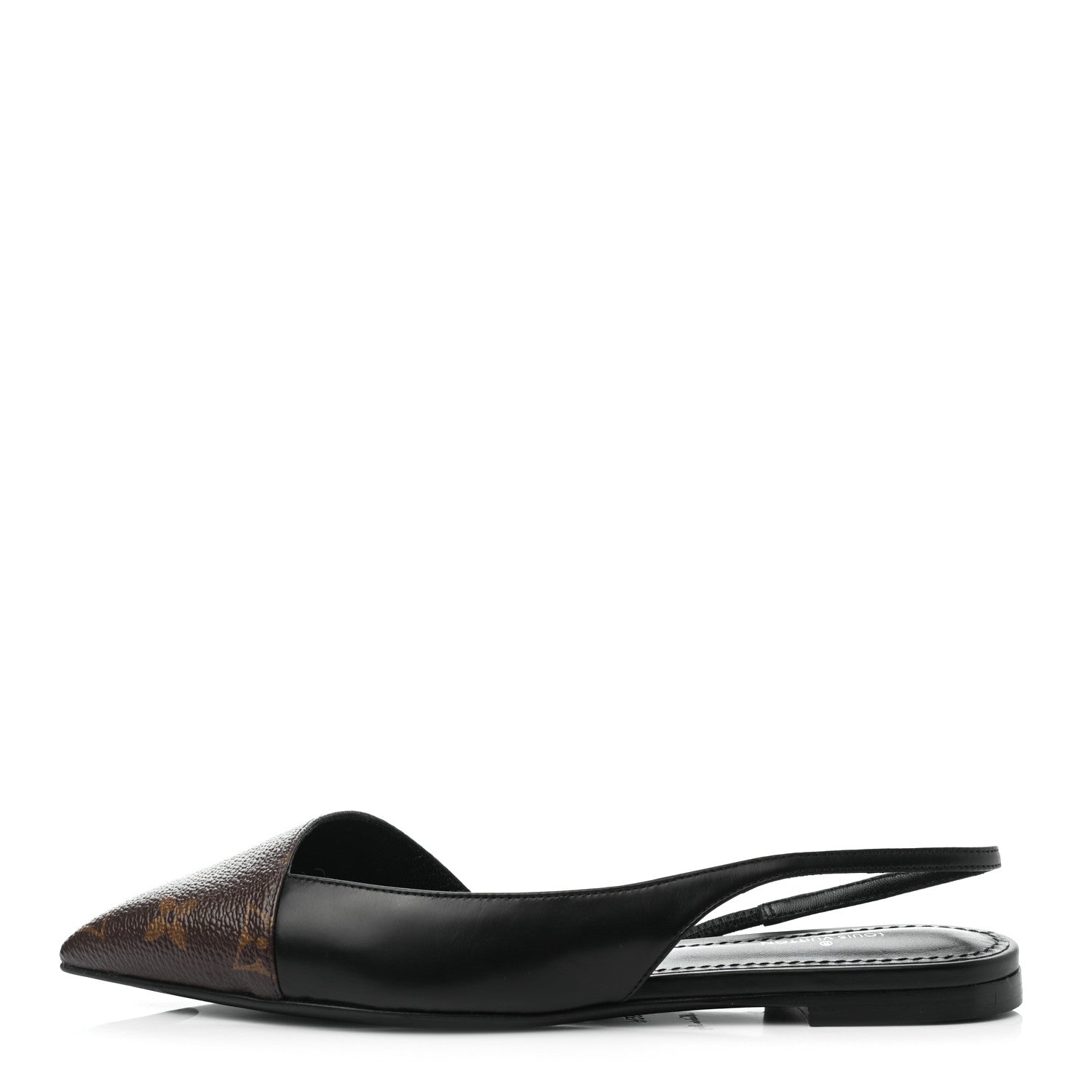 Louis Vuitton Patent Monogram Cherie Slingback Ballerina Flats 35.5 1 of 8