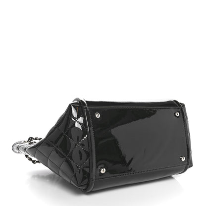 Chanel Vinyl Small Lipstick Tote Black 4 of 10