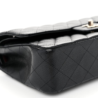Chanel Caviar Quilted Medium Double Flap Black 9 of 12