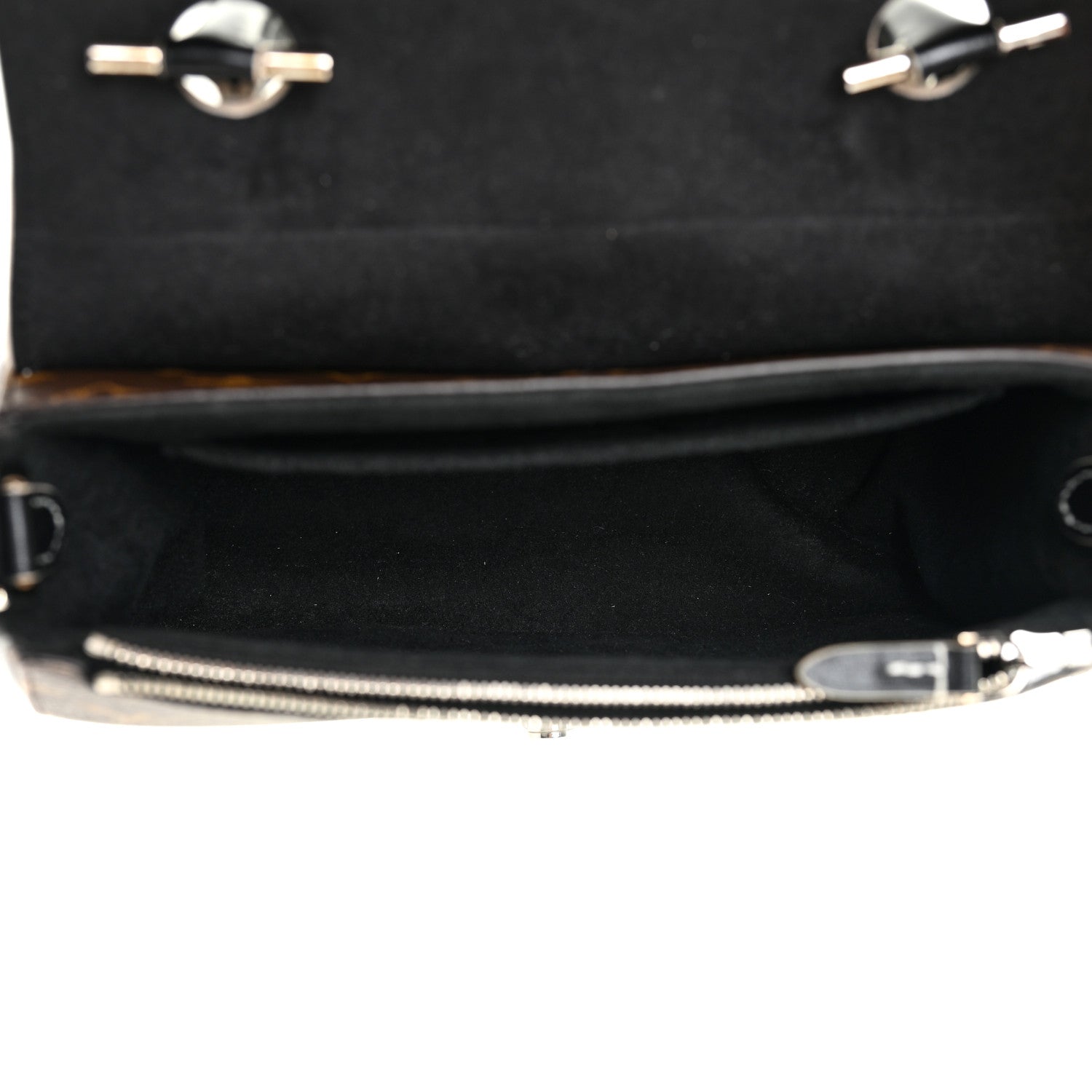 Louis Vuitton Calfskin Monogram Chain It Bag PM Black 5 of 10