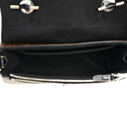 Louis Vuitton Calfskin Monogram Chain It Bag PM Black 5 of 10
