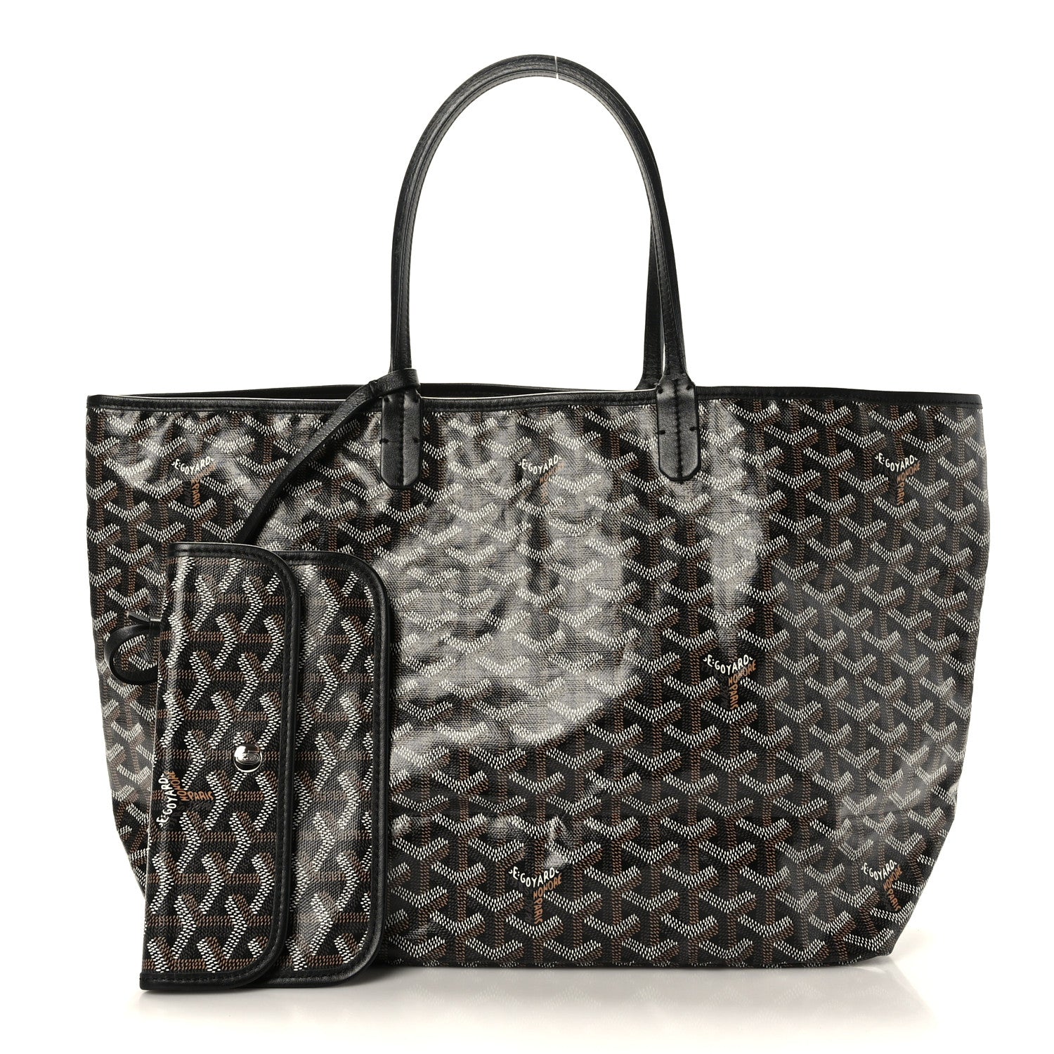 Goyard Goyardine Saint Louis PM Black 3 of 10