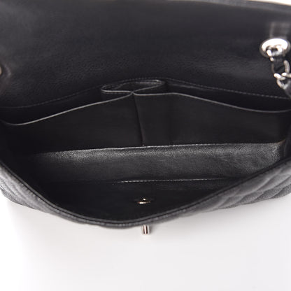 Chanel Caviar Quilted East West Flap Black 5 of 10