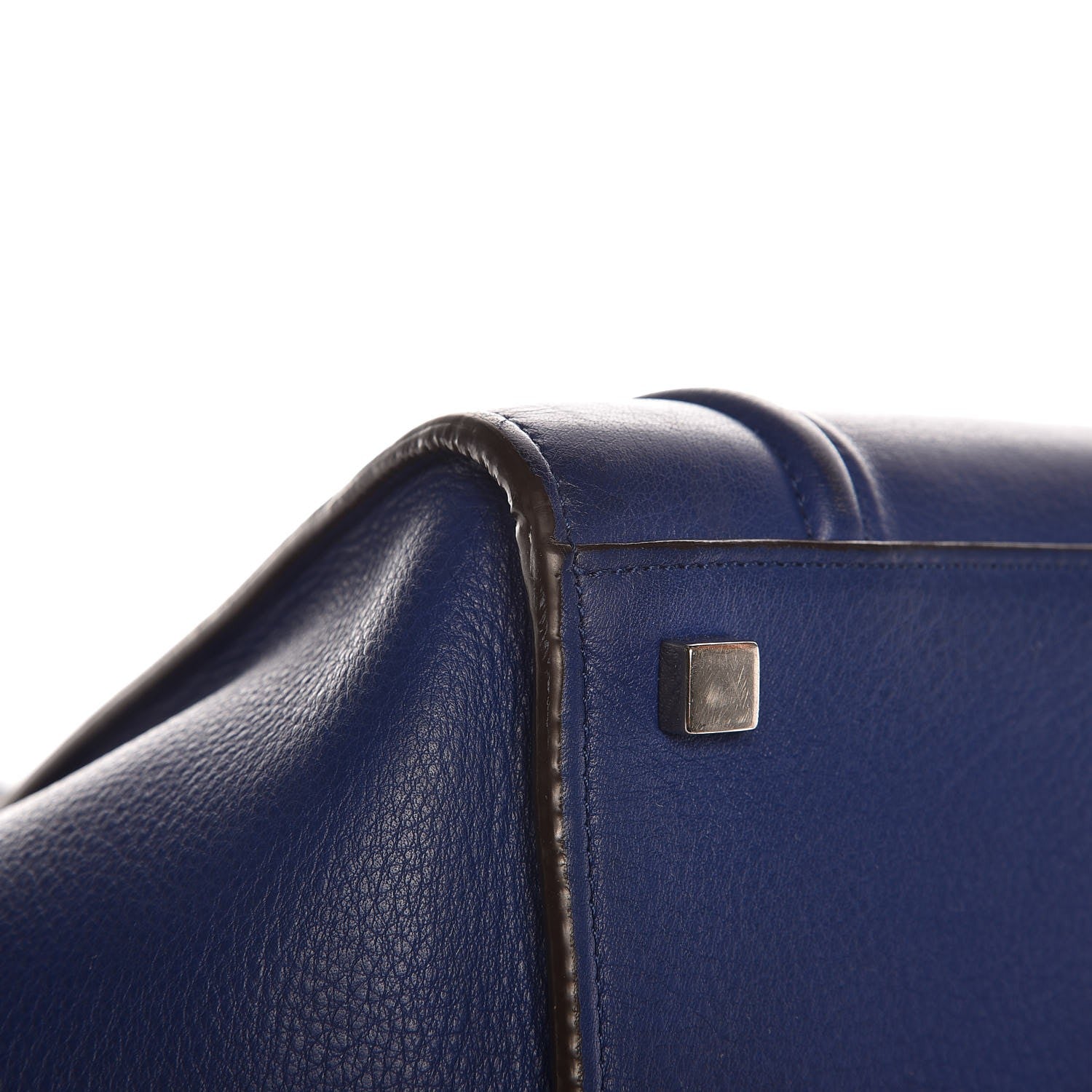 Celine Supple Calfskin Medium Phantom Luggage Indigo 15 of 25