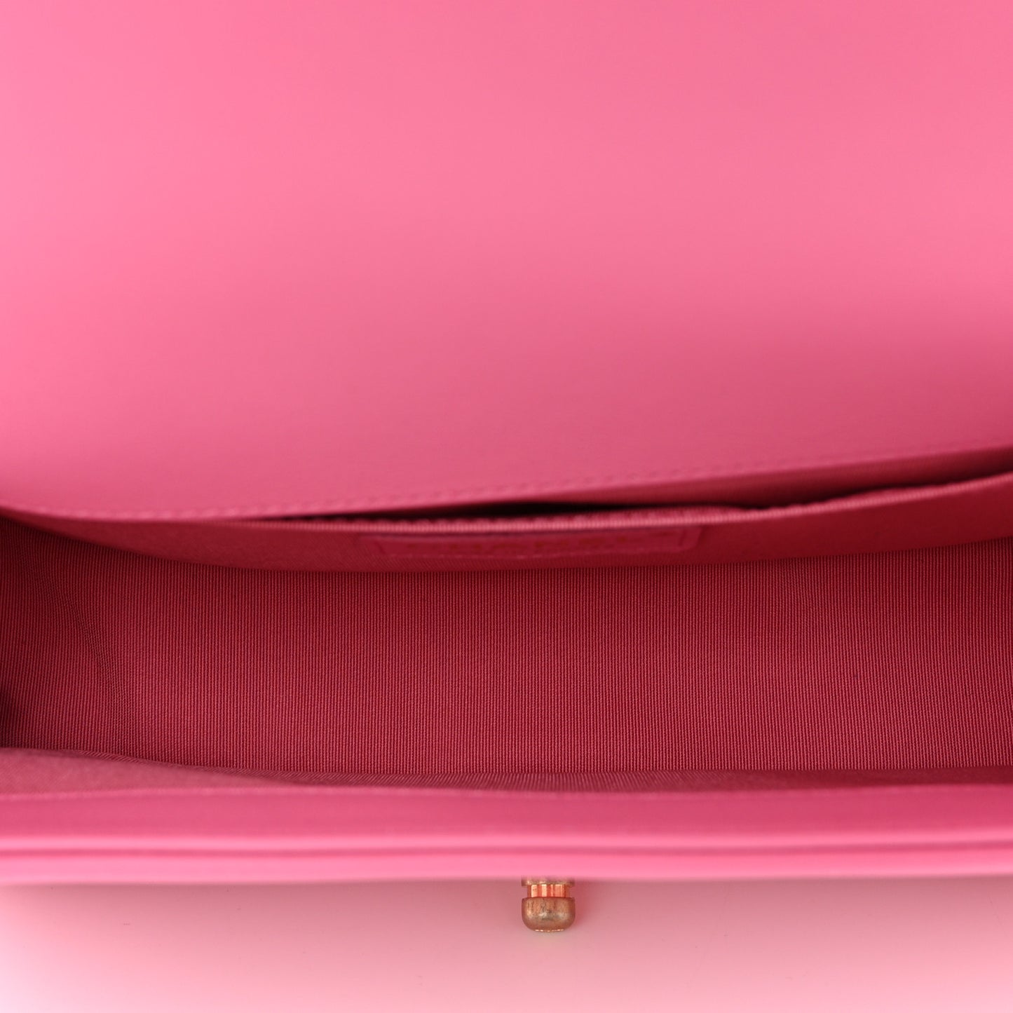 Lambskin Quilted Medium Boy Flap Pink