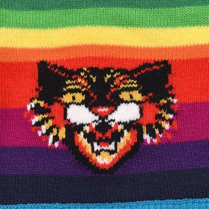 Gucci Wool Crazy Tiger Scarf Multicolor 5 of 5