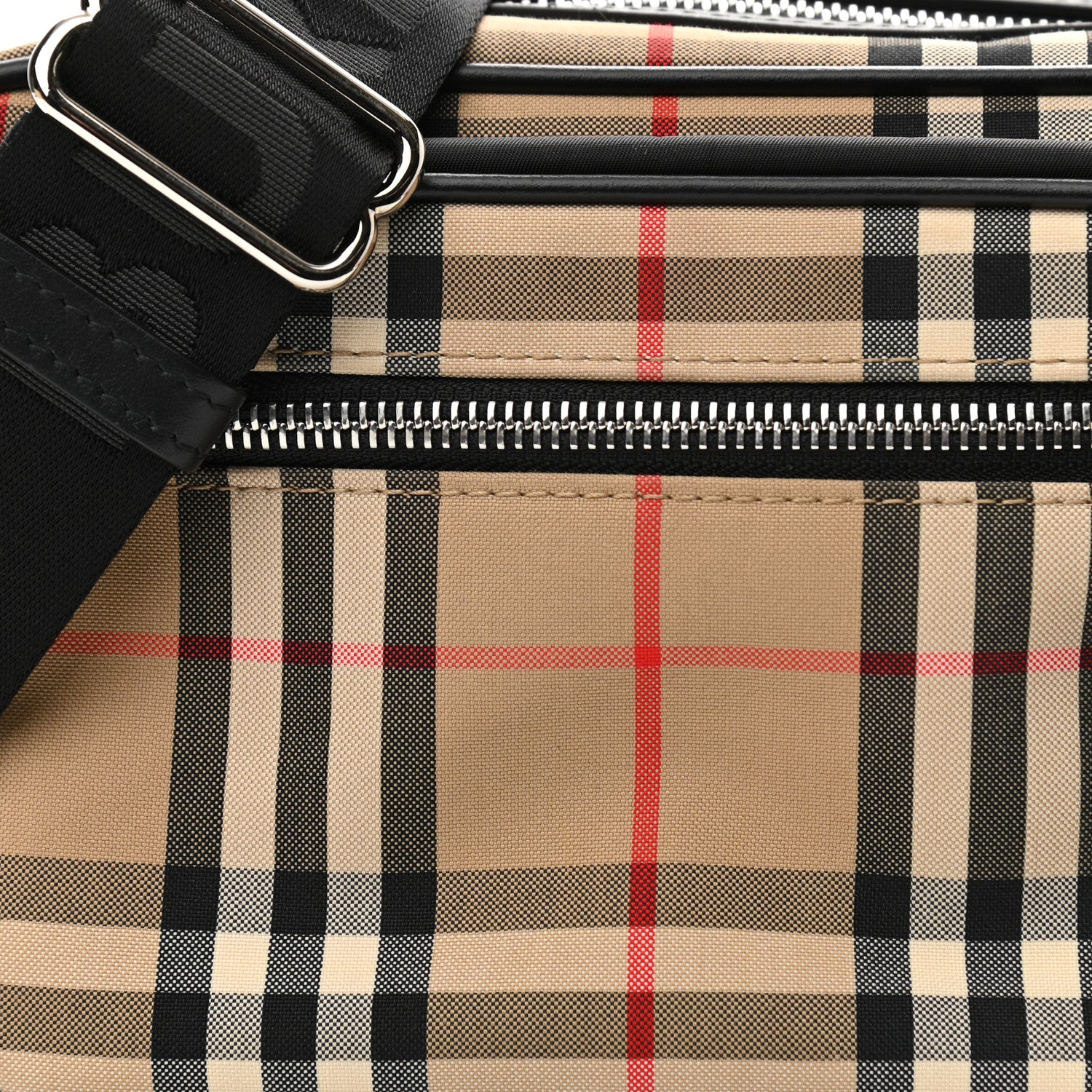 Burberry Vintage Check Calfskin Small Camera Bag Archive Beige 7 of 11