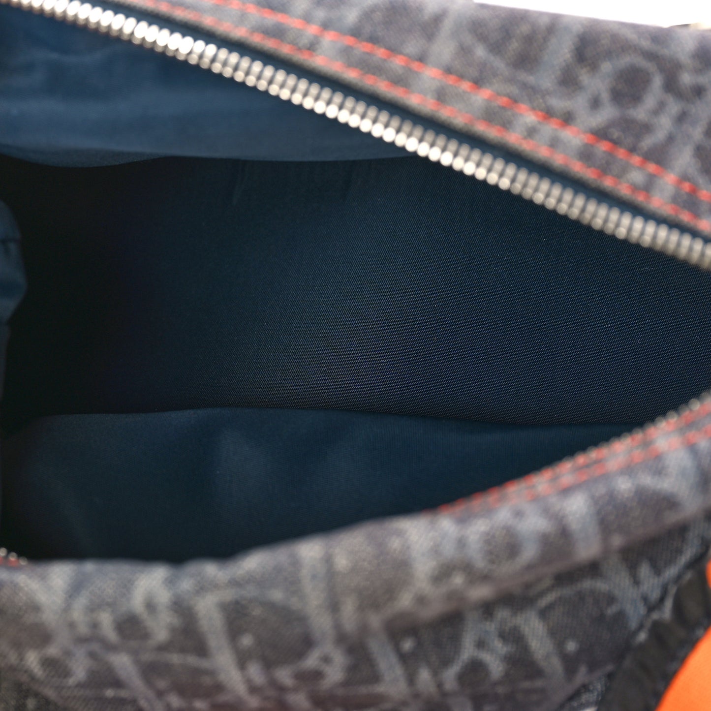 Monogram Flight East West Tote Blue