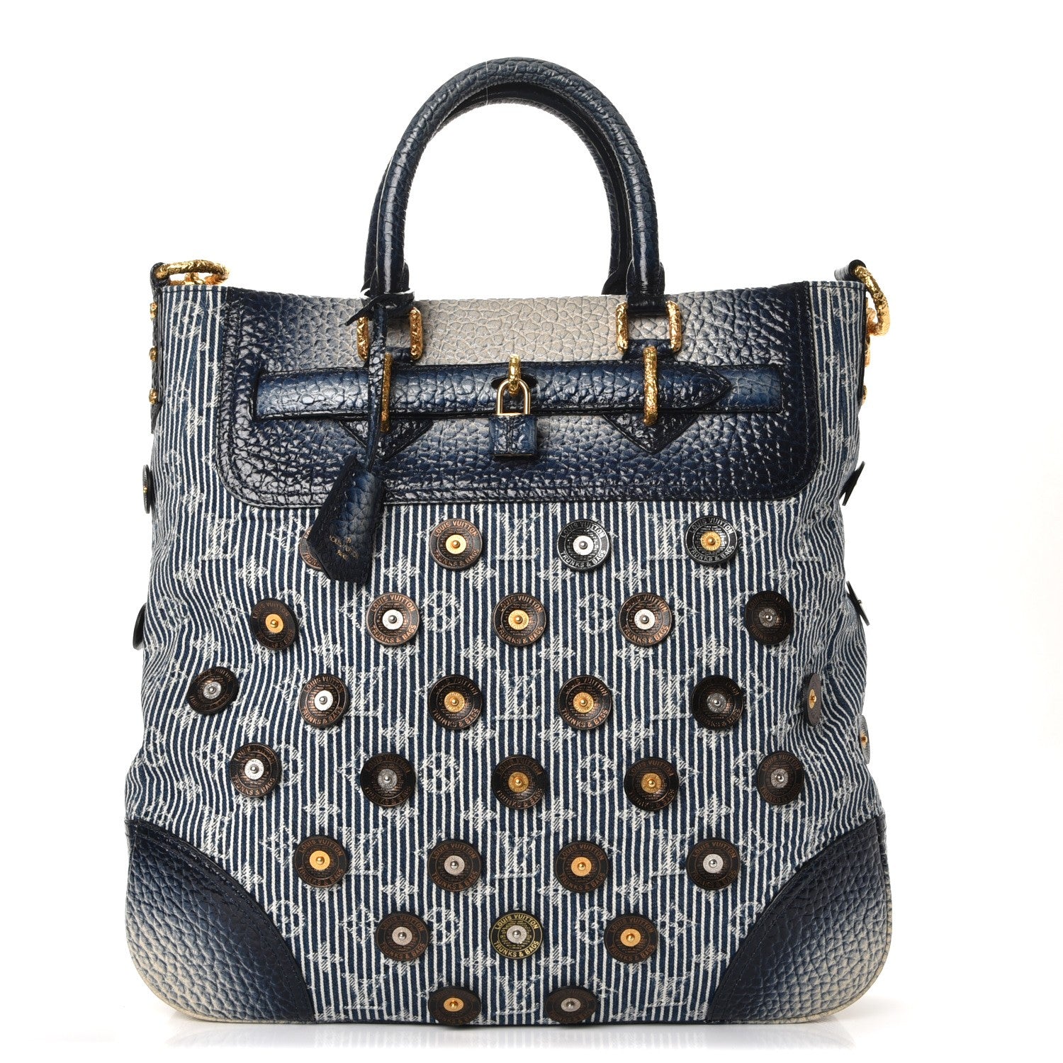 Louis Vuitton Denim Stripes Corsaire Polka Dot Besace 1 of 9
