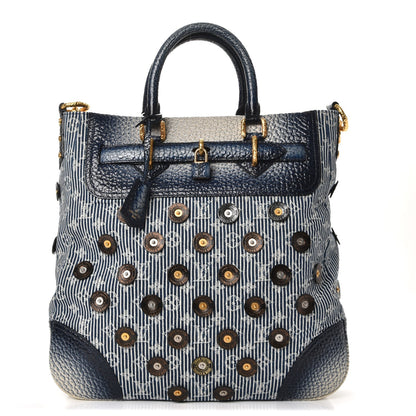 Louis Vuitton Denim Stripes Corsaire Polka Dot Besace 1 of 9