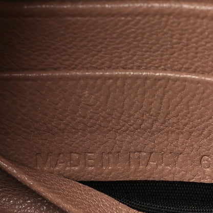 Balenciaga Shiny Calfskin Crocodile Embossed Hourglass Chain Bag Nude Beige 7 of 13