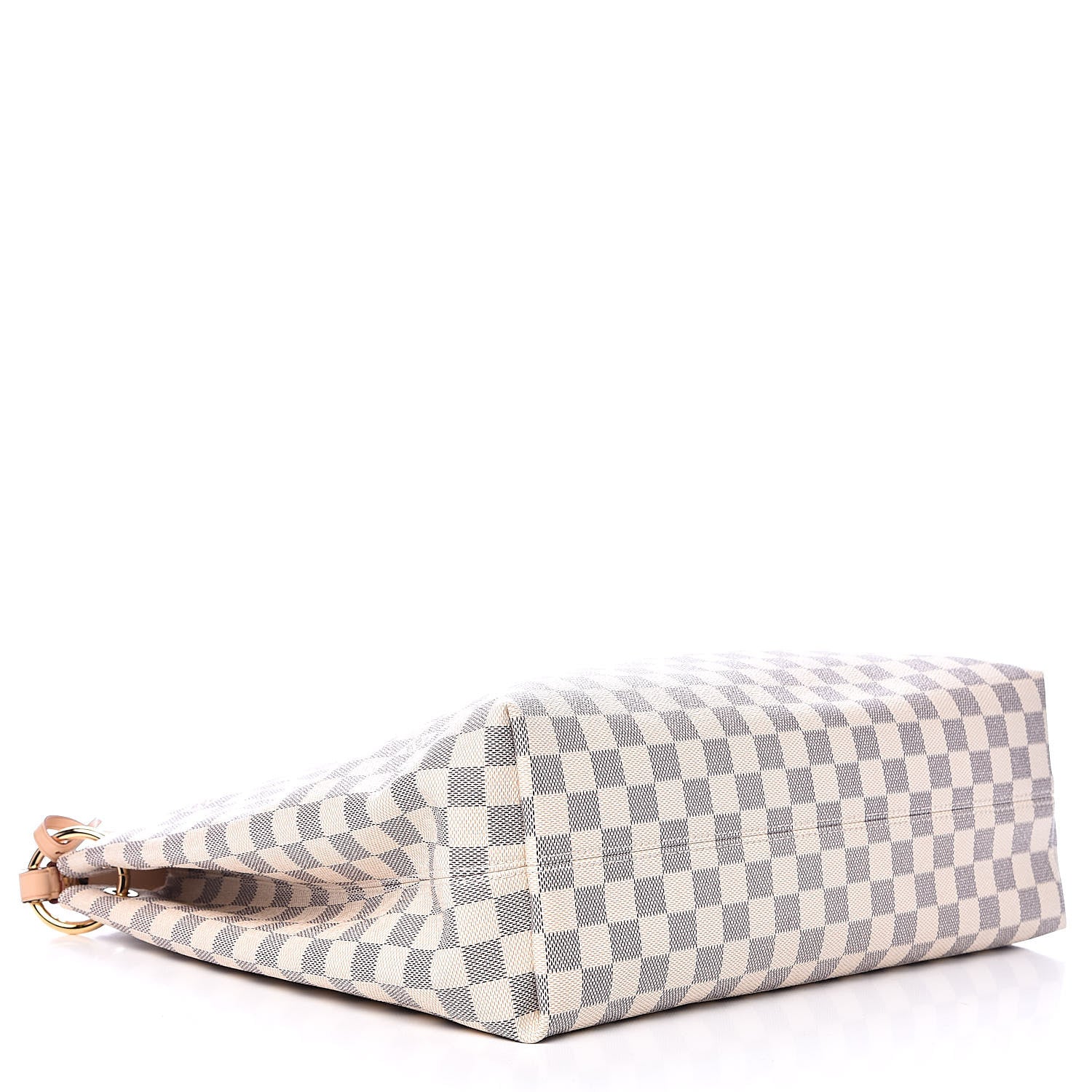 Louis Vuitton Damier Azur Graceful MM Rose Ballerine 4 of 13
