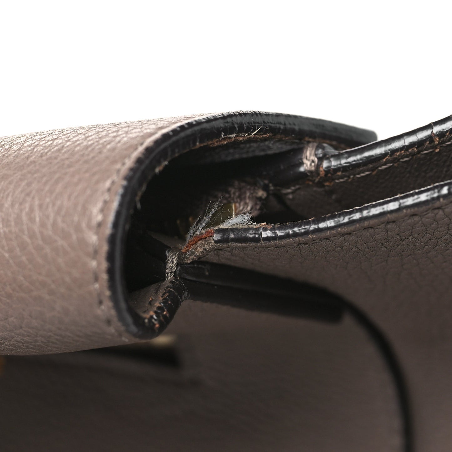 Baby Grained Calfskin Mini Belt Bag Tan