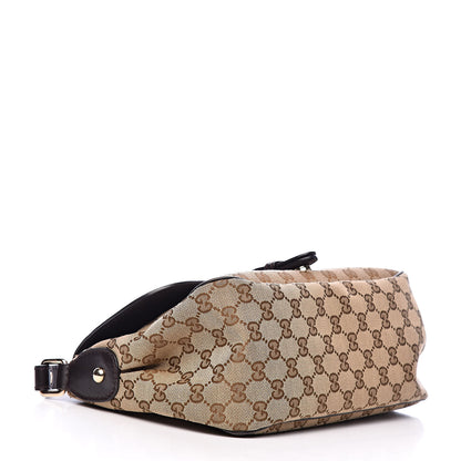 Gucci Monogram Techno Horsebit Large Shoulder Flap Bag Brown 4 of 15