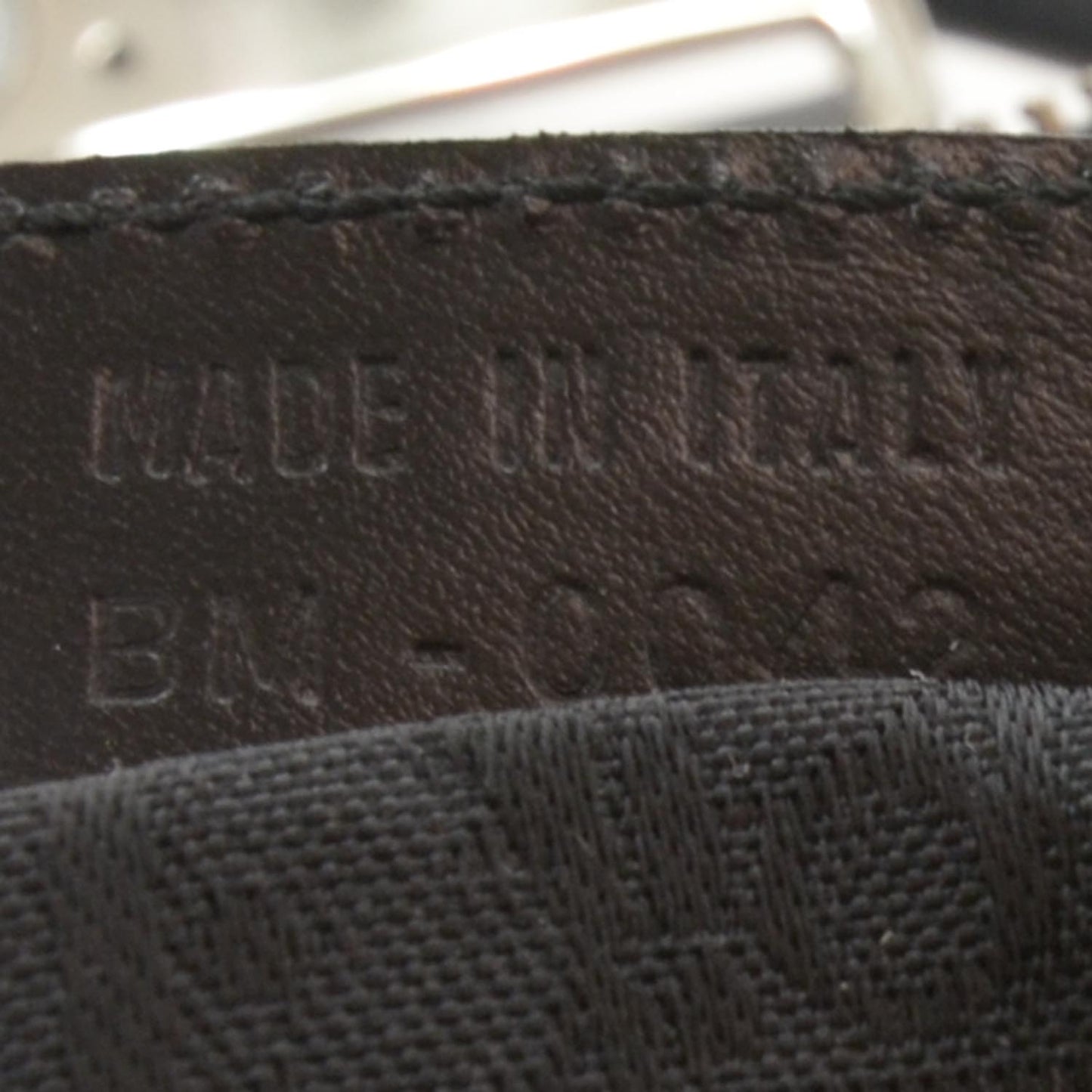 Leather Street Chic Handbag Black