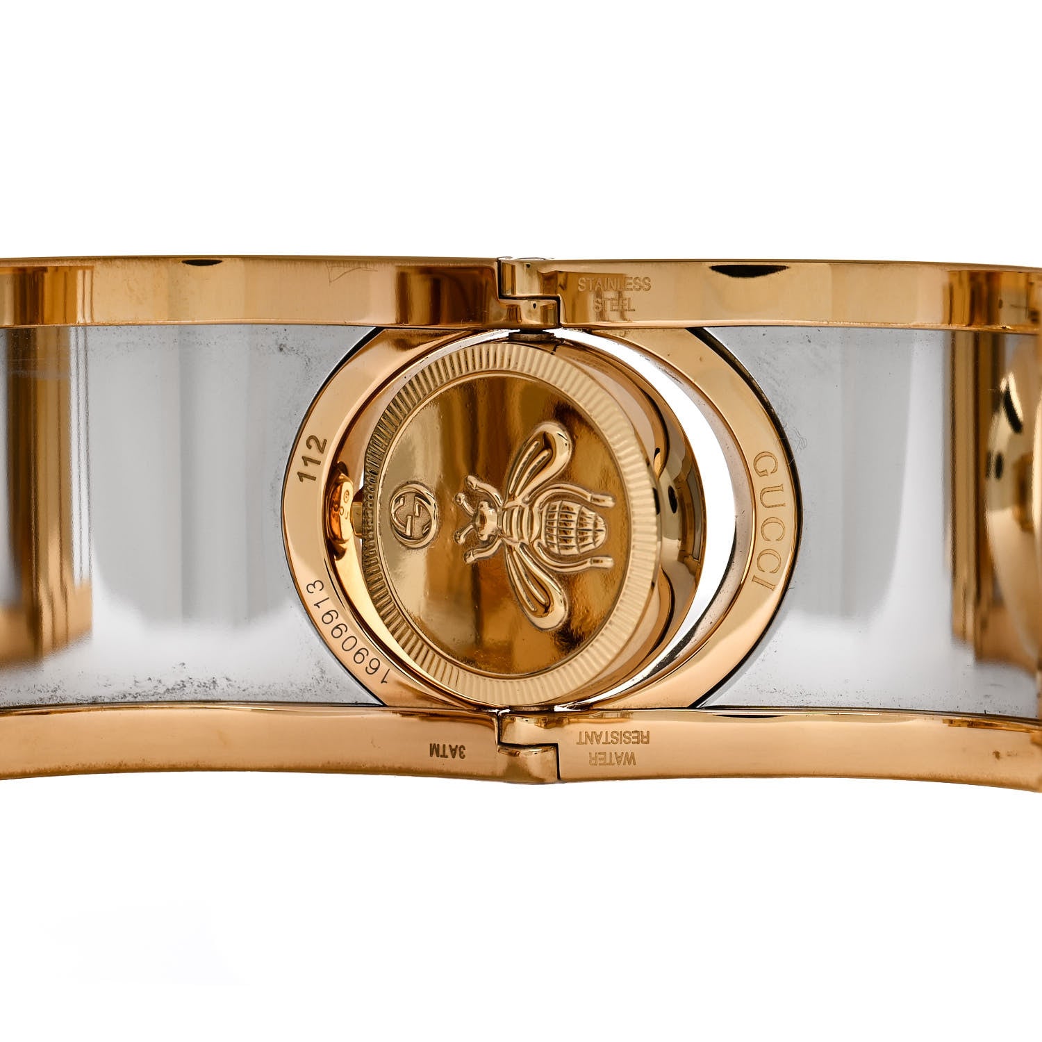 Gucci Stainless Steel Canvas 33mm Twirl GG Supreme Blooms Quartz Watch 4 of 5