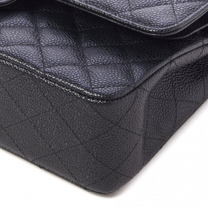 Chanel Caviar Quilted Medium Double Flap Black 4 of 10